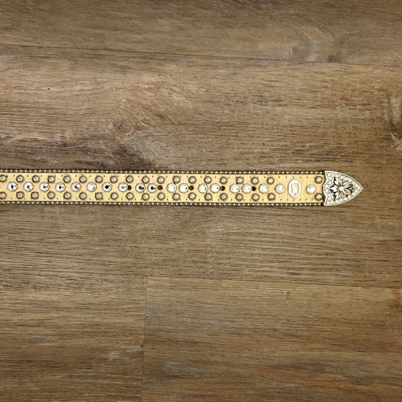 Christine Alexander Western Bling Belt Size Medium - Picture 6 of 9